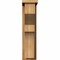 Ekena Millwork Monterey Rough Sawn Corbel w/Backplate, Western Red Cedar, 6"W x 12"D x 24"H COR06X12X24MON01RWR - alternate 3